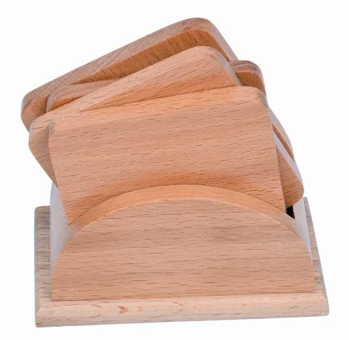 DW-2007 Wooden Tea Coasters