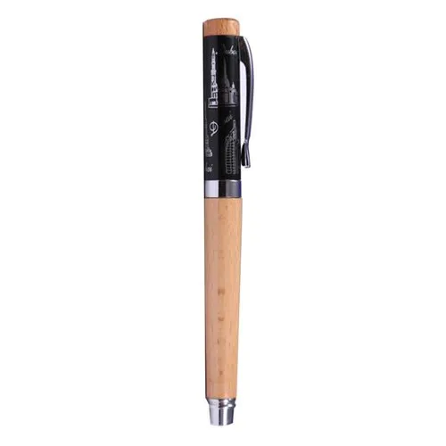 DW 218 Wooden Roller Ball Pen