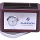 DW-2713 Wooden Revolving Pen Stand With Clock