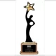 DW 4005 Wooden Many Queen Star Trophy