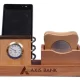 DW-5007 Wooden Mobile Stand With Coasters