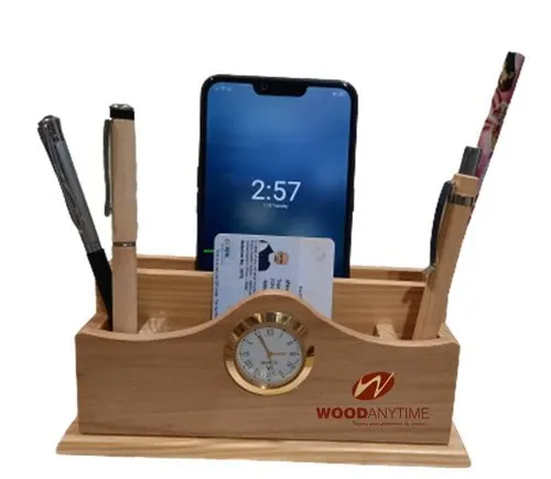 DW-5148 Wooden Pen Stand