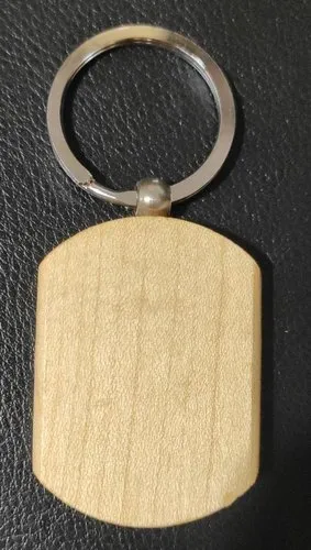 Key-1 Promotional Wooden Keychain