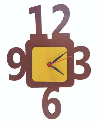 WD-02 MDF Decorative Wall Clock