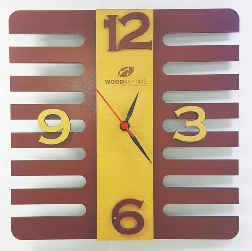 WD - 07 Wooden Clock