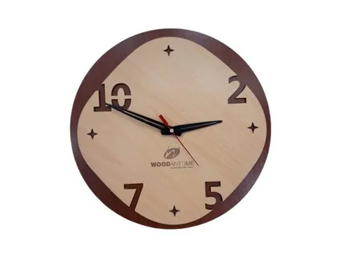 WD-24 Wooden Promotional Wall Clock